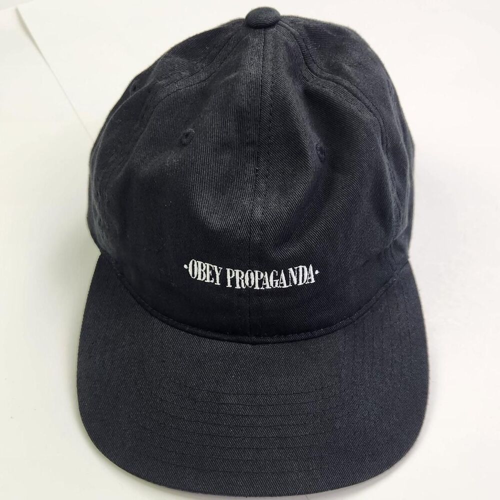 Obey Men's Black Hat